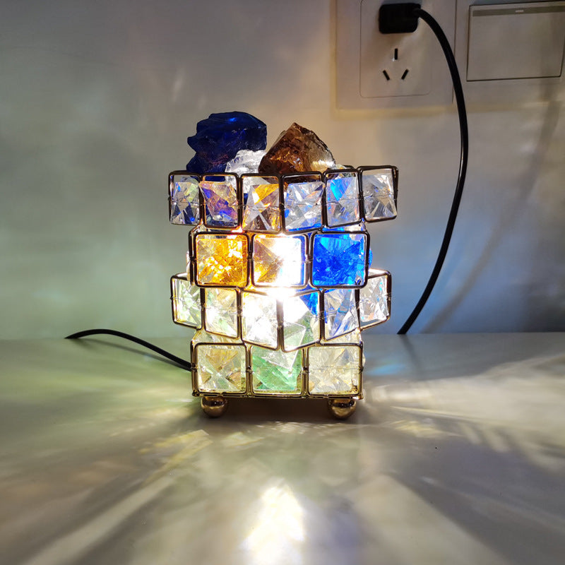 Mini European Crystal LED Table Lamp